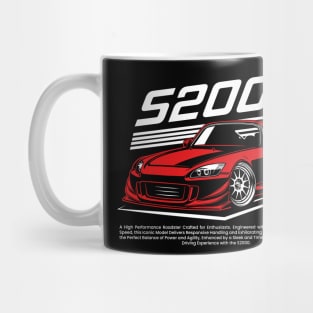 JDM Red S 2000 Touge Mug